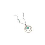 Sautoir kariri amazonite argent 925