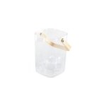 Seau  glaons avec manche en bois