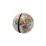 Serre livres globe 15 cm nacre