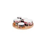Service apritif 6 pices taiana 31 cm