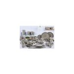 Service complet - 48 pc - gris b�ton
