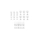 Service de verres 18 pièces graphik dégu Service de verres 18 pièces graphik dégu