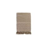 Serviette de bain - romance taupe