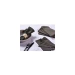 Serviette de table - lin et coton gris