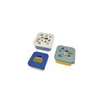 Set de 3 lunch box les bateaux