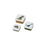 Set de 3 lunch box les dinosaures