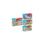 Set de 4 playmobil