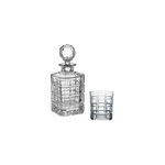 Set de 6 verres  whisky et carafe en cr