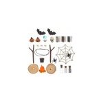 Set de decoration miniature halloween