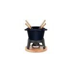 Set  fondue en fonte 4 personnes - mont d'arbois