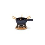 Set  fondue en fonte 6 personnes - mont joux