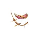 Set support bois avec hamac double r�sistant