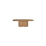 Seville - table � manger ovale 10 personnes 250 cm en bois massif