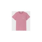T - shirt imprim vlo rose - s