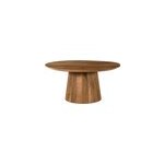 Sienne - table basse ronde d80 cm en bois massif