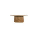 Sienne - table � manger ovale 8 personnes 200 cm en bois massif