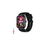 Smartwatch m106 avec double bracelet, l'un en silicone et l'autre en nylon.