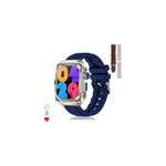 Smartwatch z85 max avec �cran 2 , triple bracelet. moniteurs de sant�, ecg.