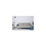 Soho canapé design convertible 3 places en tissu gris clair Soho canapé design convertible 3 places en tissu gris clair