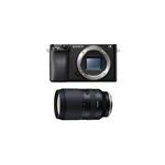 Sony alpha 6100 + objectif tamron 18 - 300 mm f3. 5 - 6. 3 di iii - a vc vxd