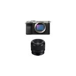 Sony alpha 7c ii silver + objectif fe 5