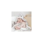Sortie de bain bb blanc 70x70 cm