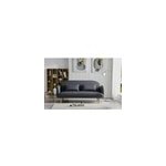 Sotchi canap convertible 3 places en tissu gris