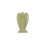 Statuette ange en jade vert - 5 cm