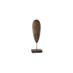 Statuette plastique marron h. 86cm