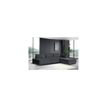 Stava canap� d'angle 4 places gris fonc�