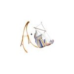 Support bois m�l�ze avec hamac chaise g�ant spacieux