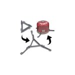 Support tr�pied pliable primus pour cartouche de gaz