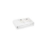 Surmatelas chauffant 2 places 160x140cm blanc