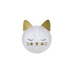 Suspension boule japonaise chat d35 Suspension boule japonaise chat d35