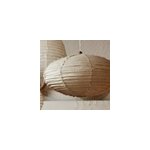 Suspension en lin wabi sabi ovale