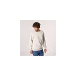 Sweat vintage en coton biologique gris clair
