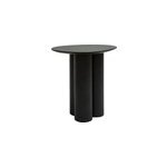 Table d'appoint bois noir l44 cm hollen