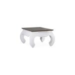 Table basse bois blanc - mlicia