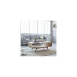 Table basse en bois de mindi