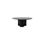 Table basse bois noir l100 cm hollen