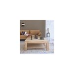 Table basse en bois de teck