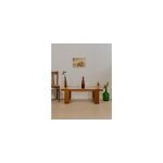 Table basse en bois et verre n�923
