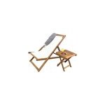 Table basse fidgi en acacia