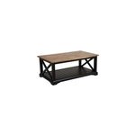 Table basse mdf marron - v�nitiennes