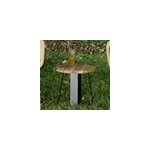 Table basse mtal teck recycl d40 orsay