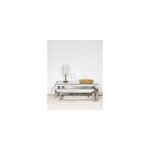 Table basse mtal et verre n64