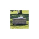 Table basse rectangulaire kubu naturel Table basse rectangulaire kubu naturel