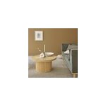 Table basse ronde en rotin Table basse ronde en rotin