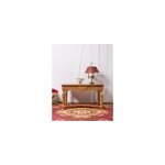 Table basse de style empire en loupe d'orme n�473