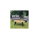 Table basse en teck recycl� 120 cm, elfe